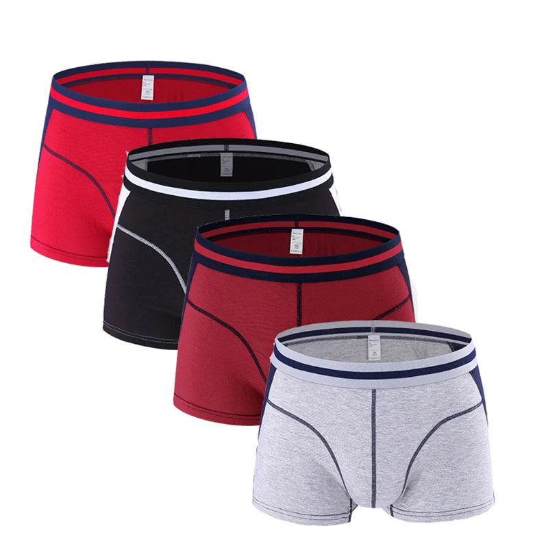 Underwear Upgrade: 4 Pcs Comfortable Boxer Shorts Underpants at RokstarModern. Elevate your comfort game with these stylish and cozy essentials. Get yours now