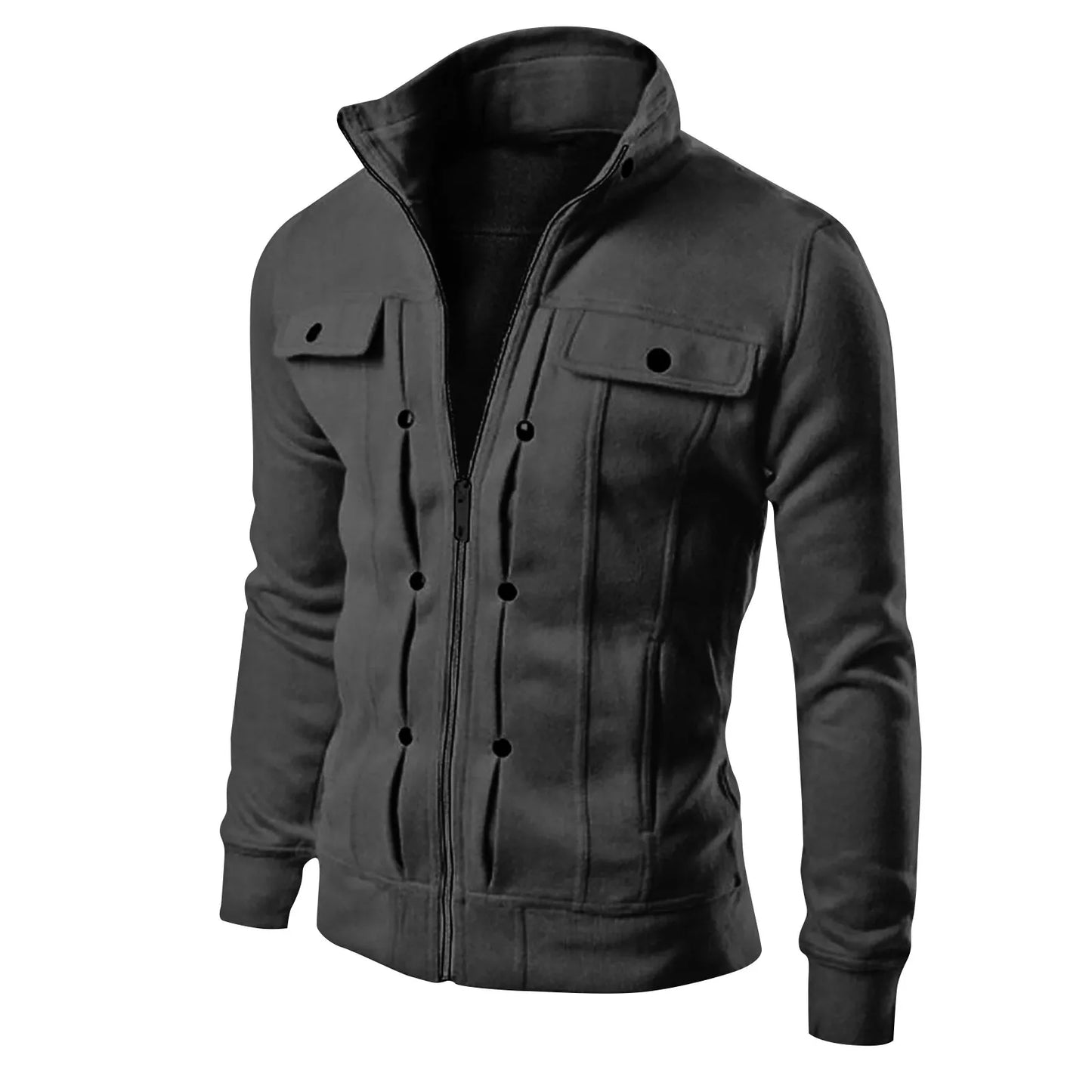 RokstarModern Multi-Pocket Jacket – Versatile, Functional, and Stylish for Urban Explorers