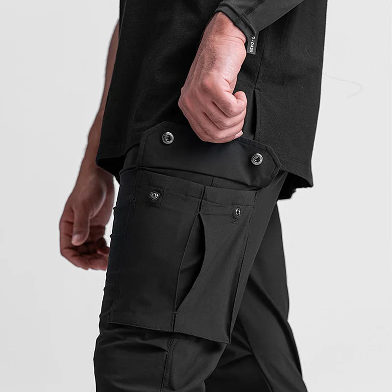 Upgrade your wardrobe with our Quick-Drying Casual Cargo Pants from RokstarModern. Crafted for both style and functionality, these pants are perfect for any adventure, offering versatility and comfort for the modern man on the move."