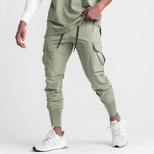 Upgrade your wardrobe with our Quick-Drying Casual Cargo Pants from RokstarModern. Crafted for both style and functionality, these pants are perfect for any adventure, offering versatility and comfort for the modern man on the move."