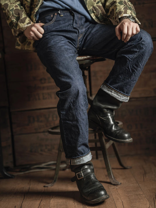 RokstarModern Bronson Jeans Rigid Straight Fit – Timeless, Rugged, and Sophisticated