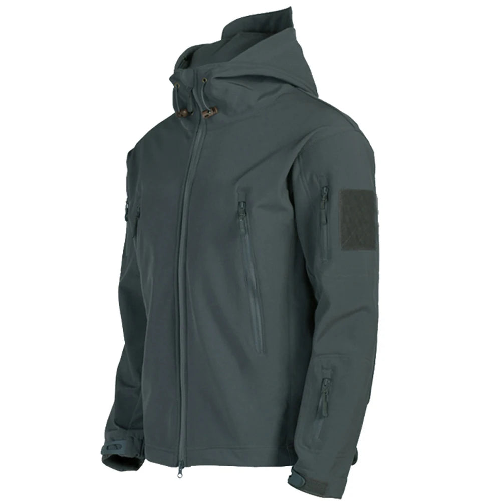 RokstarModern Tactical Windproof Waterproof Jacket – Rugged Durability and Sleek Style for Any Weather