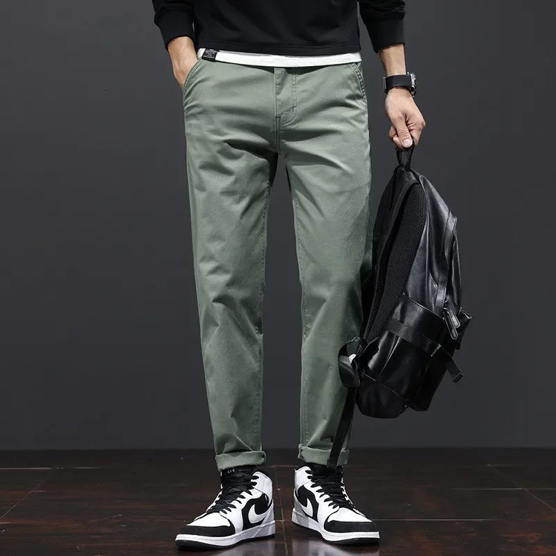 RokstarModern Chino Cotton Pants – Effortless Comfort and Sophistication