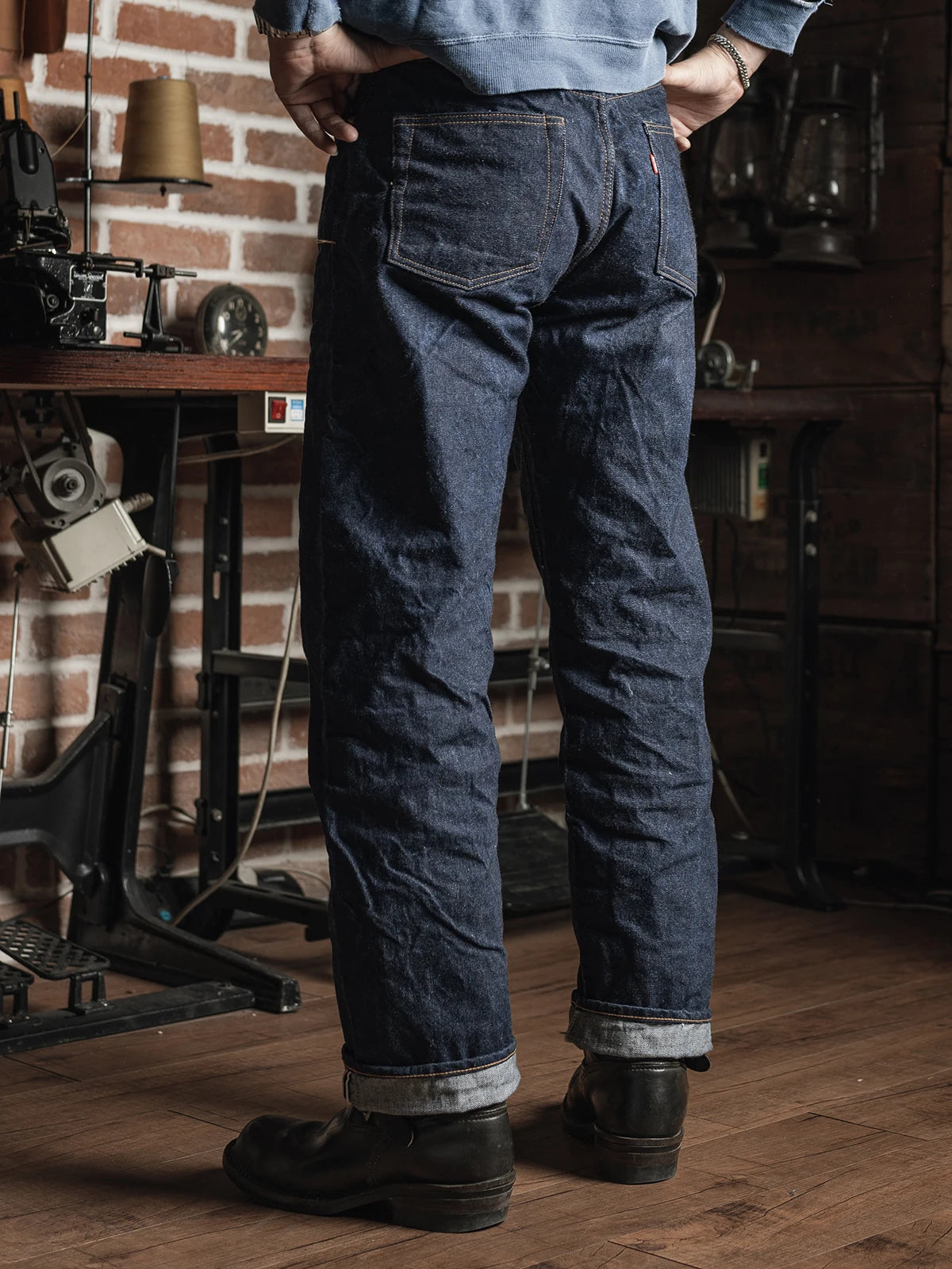 RokstarModern Bronson Jeans Rigid Straight Fit – Timeless, Rugged, and Sophisticated